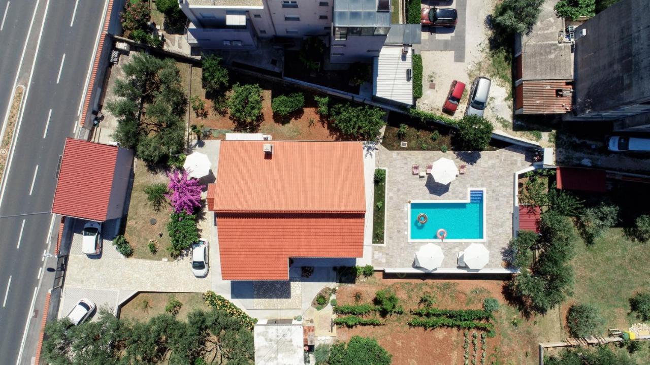 Апартаменты Pool House Luka Задар Экстерьер фото